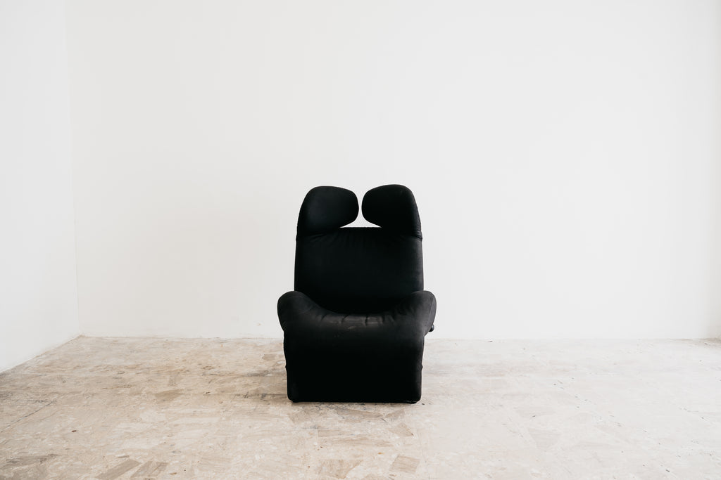 Poltrona Wink Cassina Toshiyuki Kita Vintage Anni 80 Chaiselongue Design Modernariato