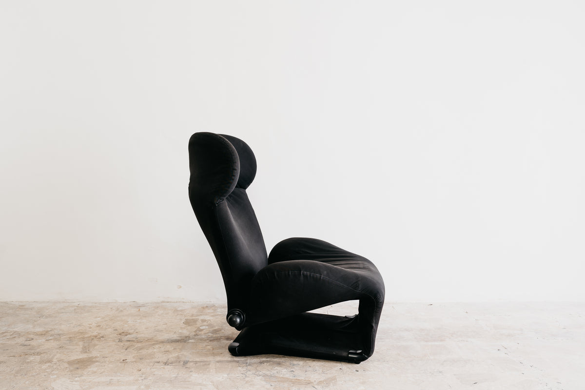 Poltrona Wink Cassina Toshiyuki Kita Vintage Anni 80 Chaiselongue Design Modernariato