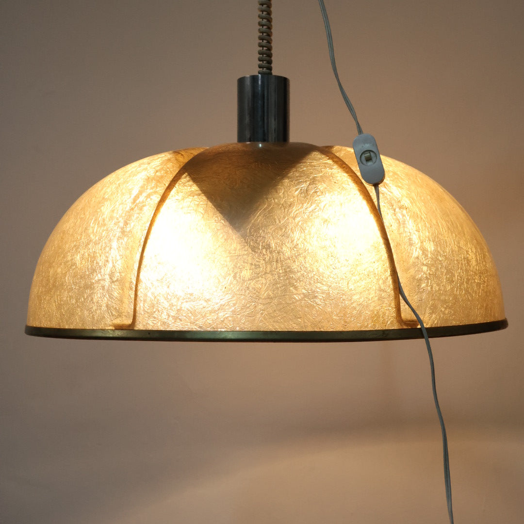 Lampada a Sospensione "S447" Luci Illuminazione - Idea Studio Tecno Design (Anni '70)
