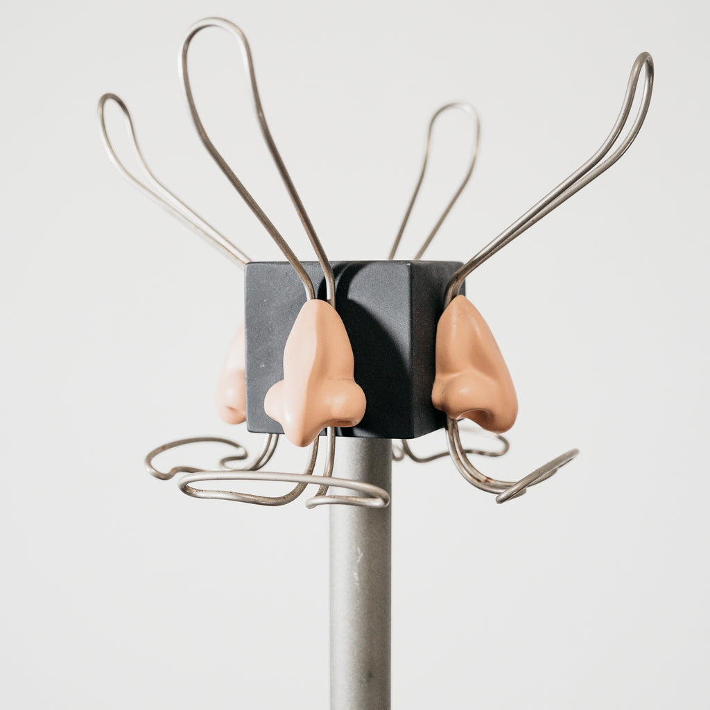 Ultra-Rare "Homage to Magritte" Sculptural Coat Rack by Antartidee, 1980s | Museum Quality
