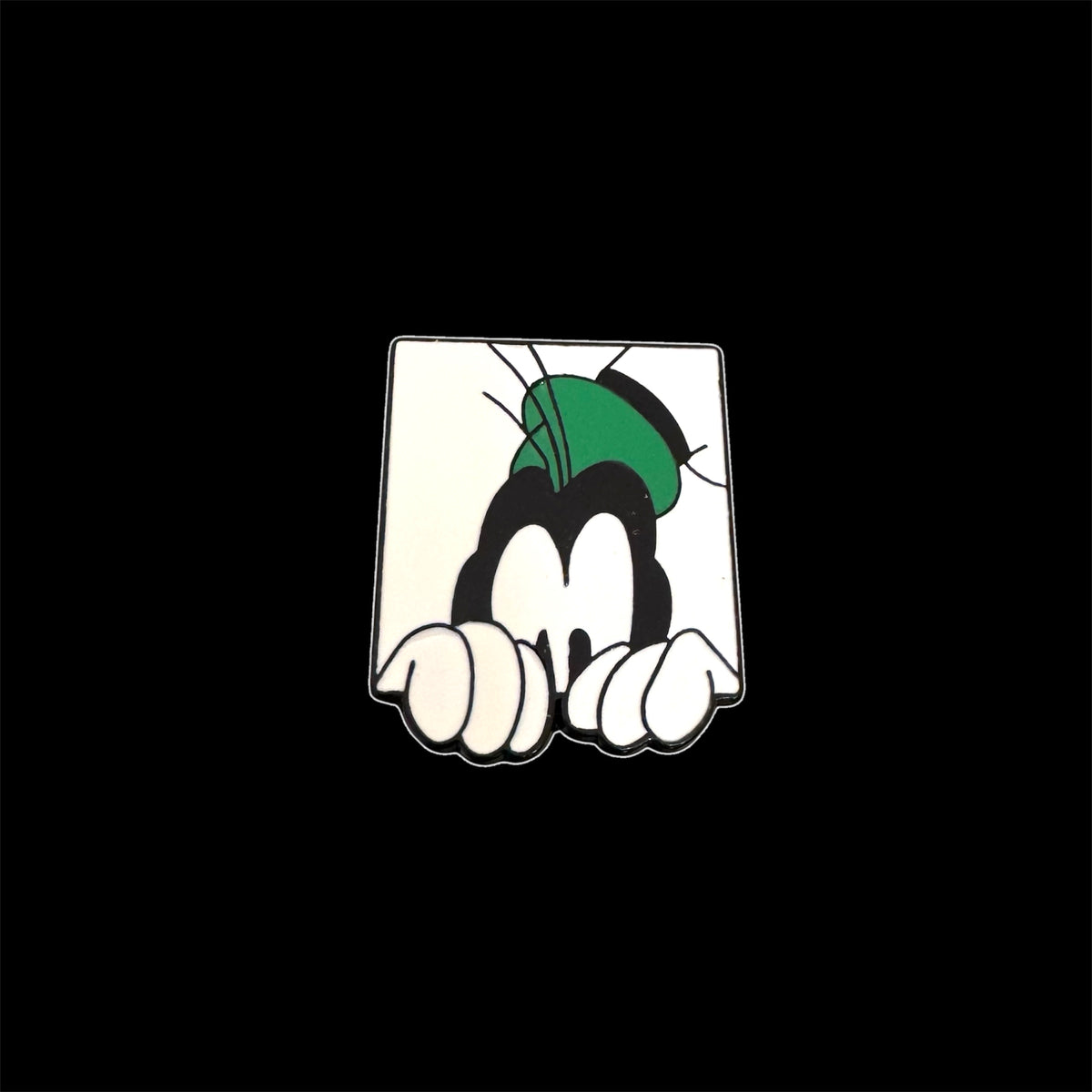 Spilletta in Metallo Smaltato - Pippo Curioso / Furtivo (Goofy)