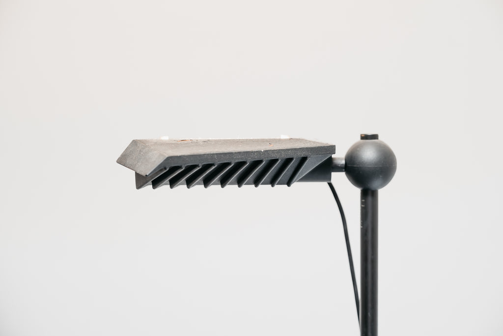 Coppia di Lampade da Terra Vintage Olivetti Synthesis (Design Ettore Sottsass, 1973)