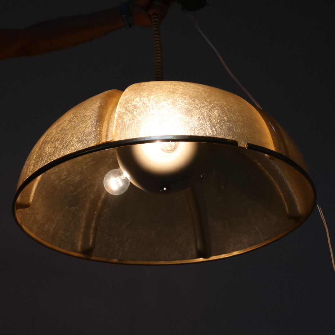 Lampada a Sospensione "S447" Luci Illuminazione - Idea Studio Tecno Design (Anni '70)