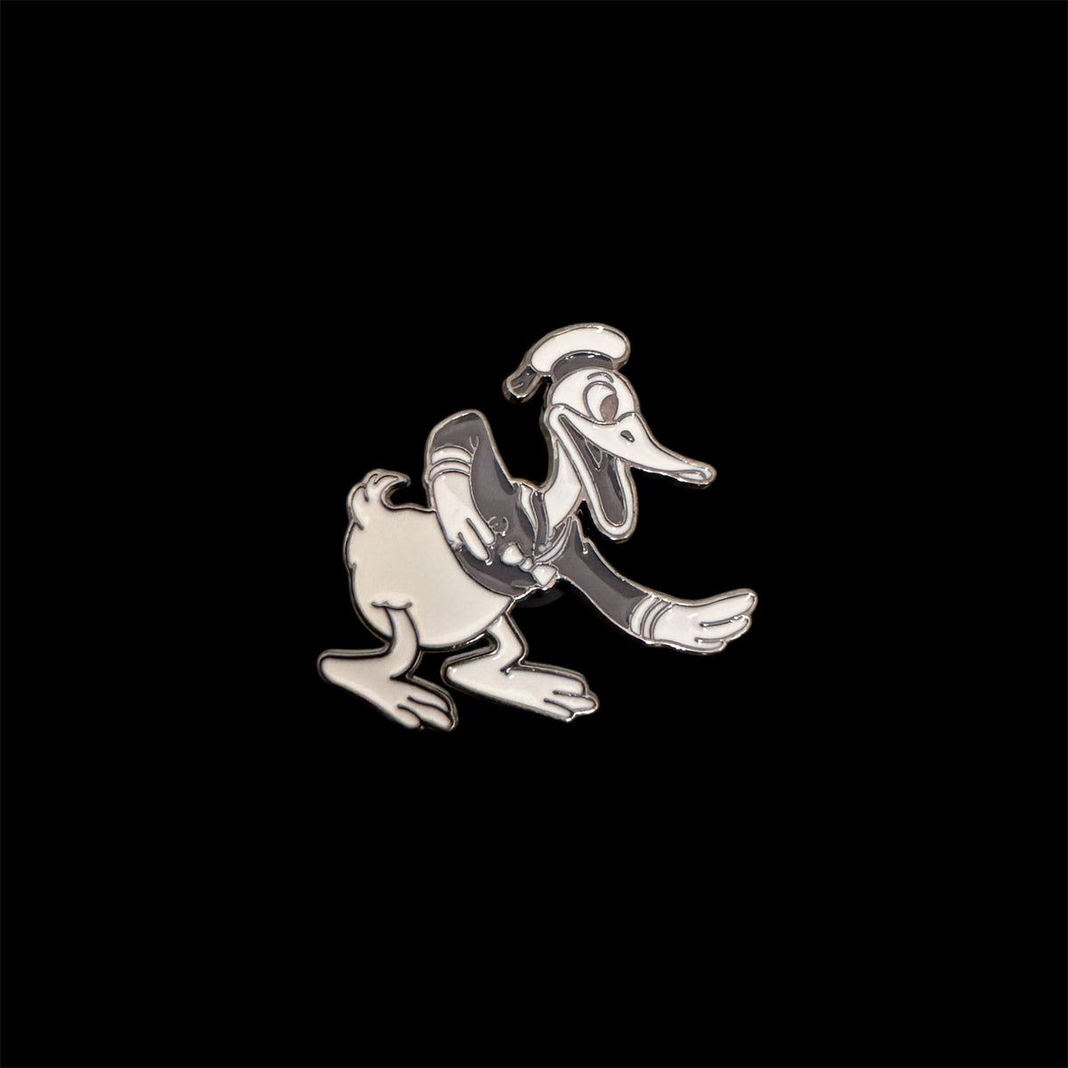 Spilletta in Metallo Smaltato - Paperino Vintage / Retro (Donald Duck)