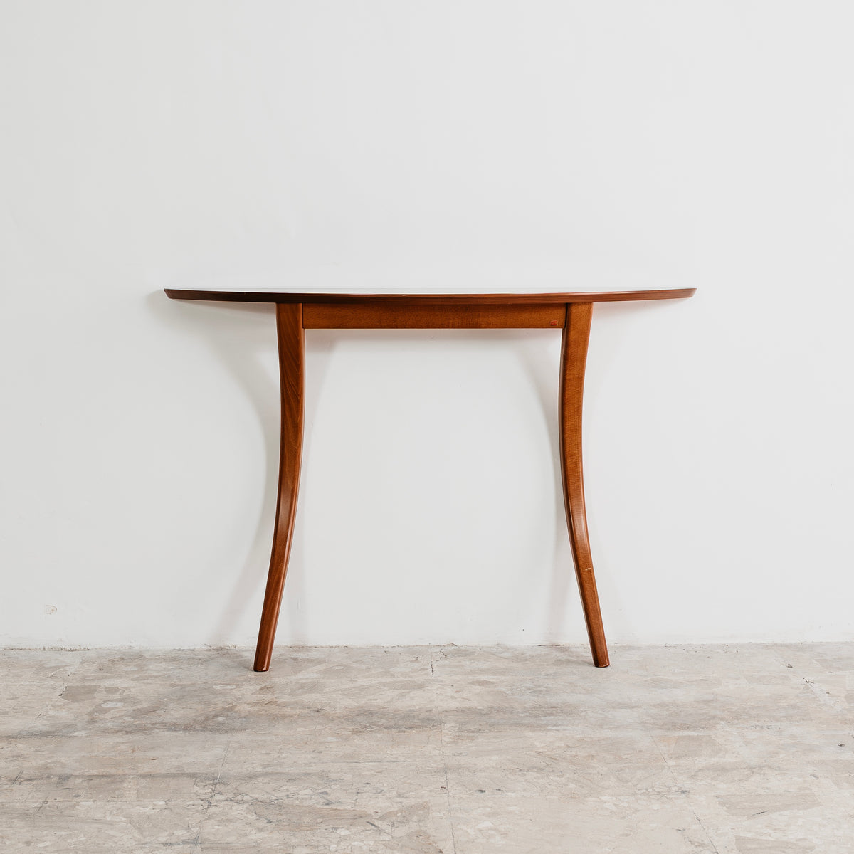 Tavolo Consolle Calligaris Modello Modi Vintage Anni 90 Legno Noce Modernariato