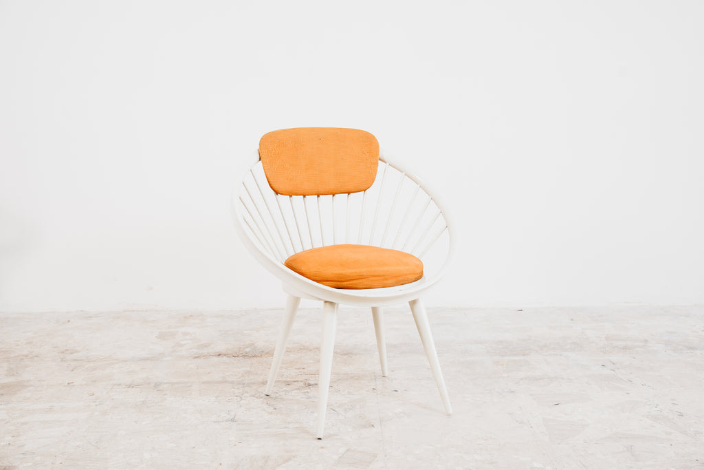 Coppia di Poltrone "Circle Chair" Yngve Ekström - Design Scandinavo Anni '60 Modernariato