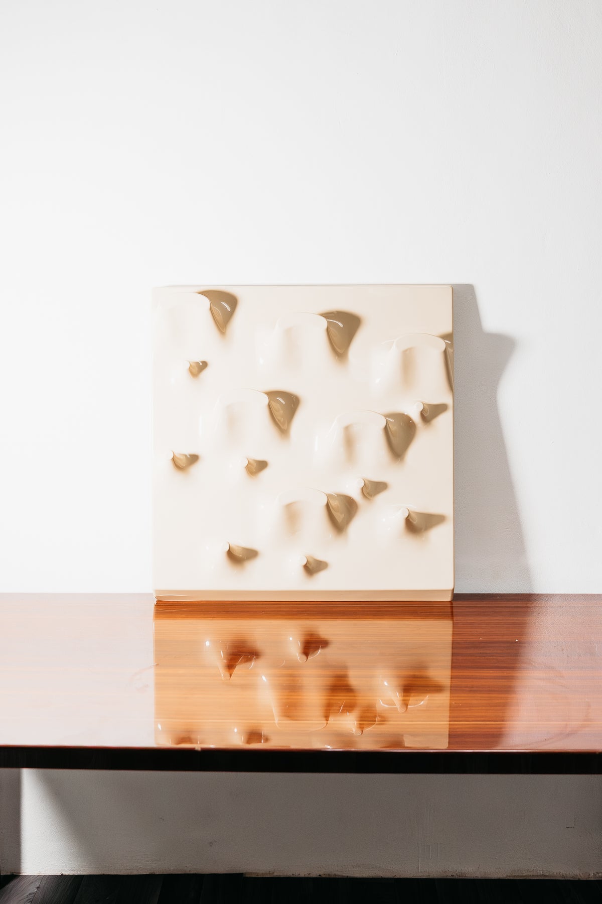 Iconic "Slab" Wall-Mounted Coat Rack by De Pas, D'Urbino & Lomazzi for Longato, 1969 (MoMA Collection)