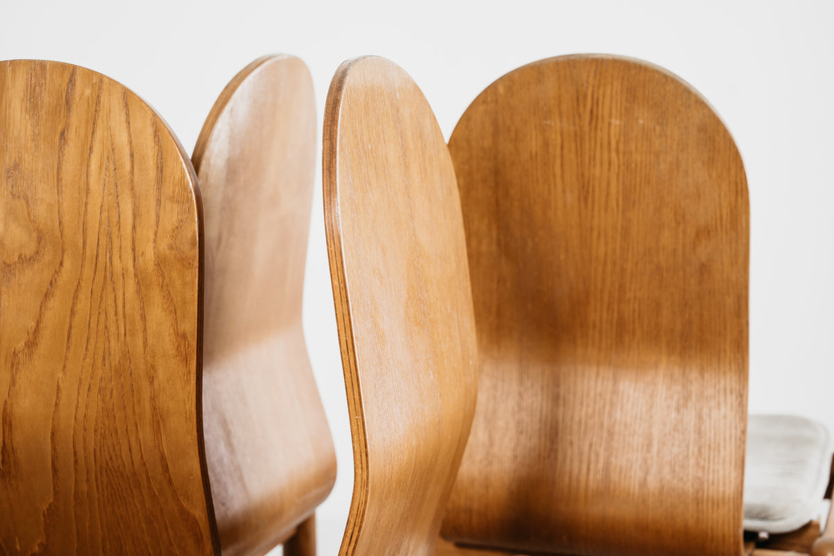 Set di 4 Sedie da Pranzo JYSK - Design Mid-Century Stile Scandinavo Anni '70
