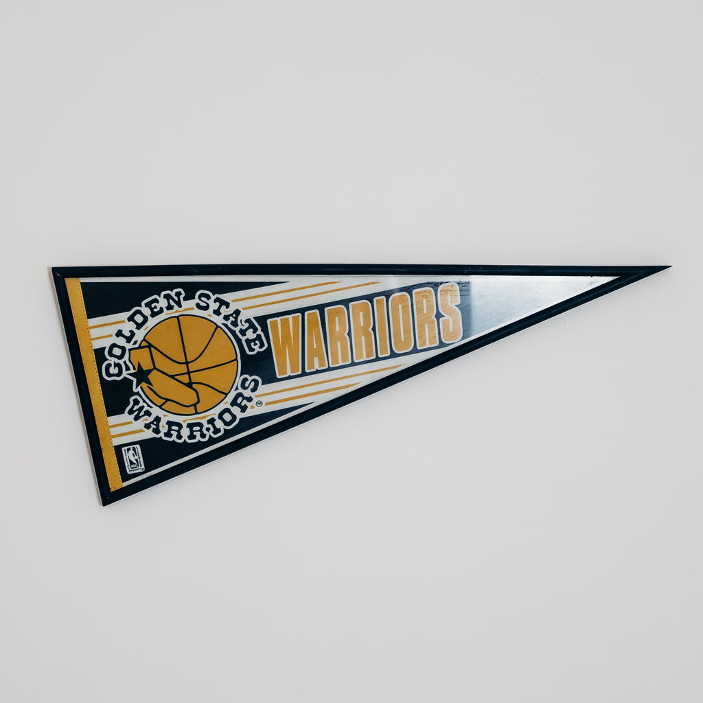 Gagliardetto Golden State Warriors Vintage Anni 90 Pennant NBA WinCraft Basket USA