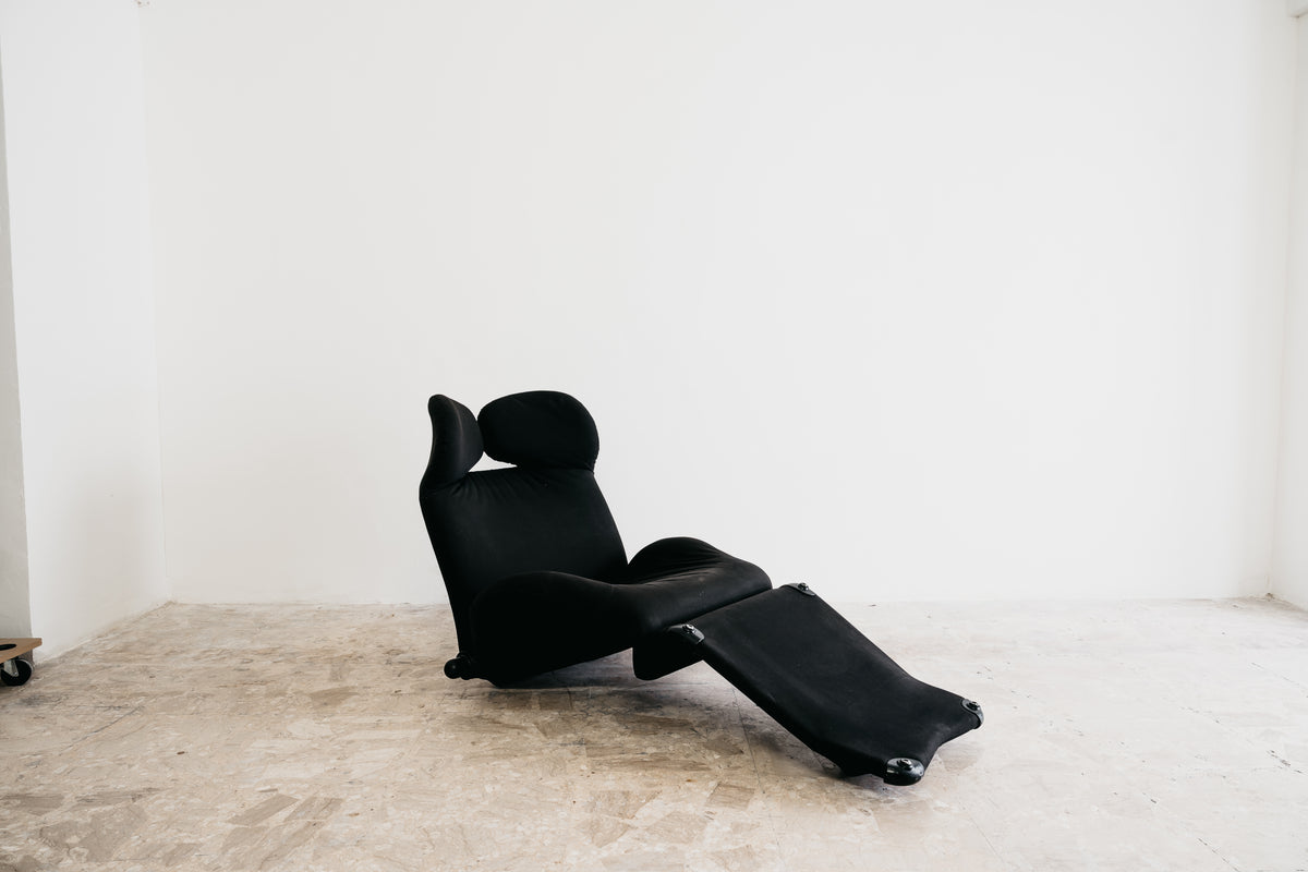Poltrona Wink Cassina Toshiyuki Kita Vintage Anni 80 Chaiselongue Design Modernariato