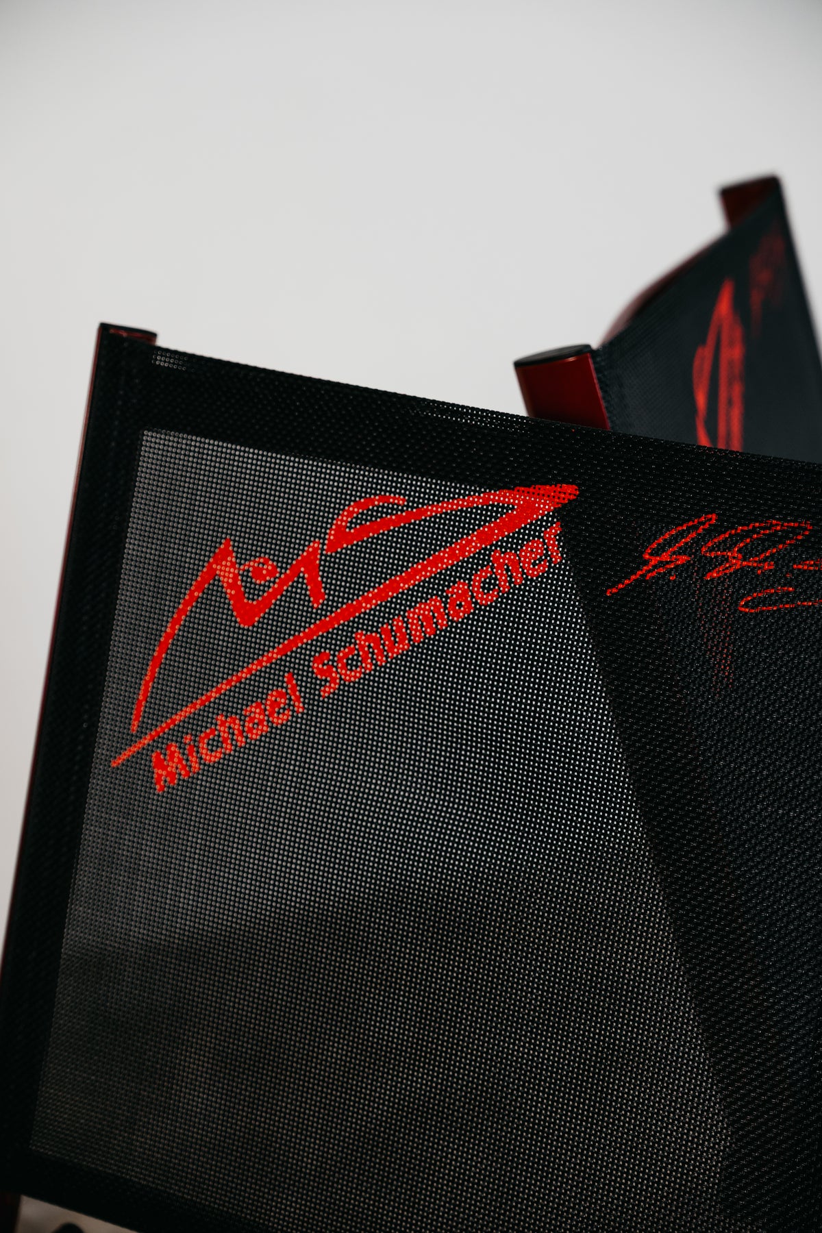 Coppia di Sedie Pieghevoli Michael Schumacher Official Merchandise - Memorabilia F1 Anni 2000