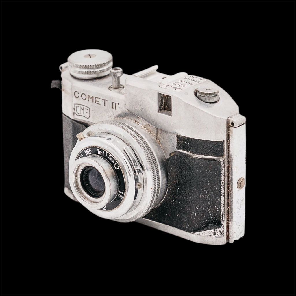 Macchina Fotografica Vintage Comet II Bencini Milano - Fotocamera d'Epoca Anni '50 Modernariato