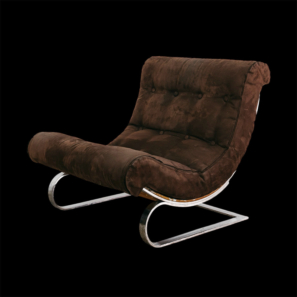 Poltrona Lounge "Balestra" Renato Balestra per Cinova - Design Anni '70 Space Age