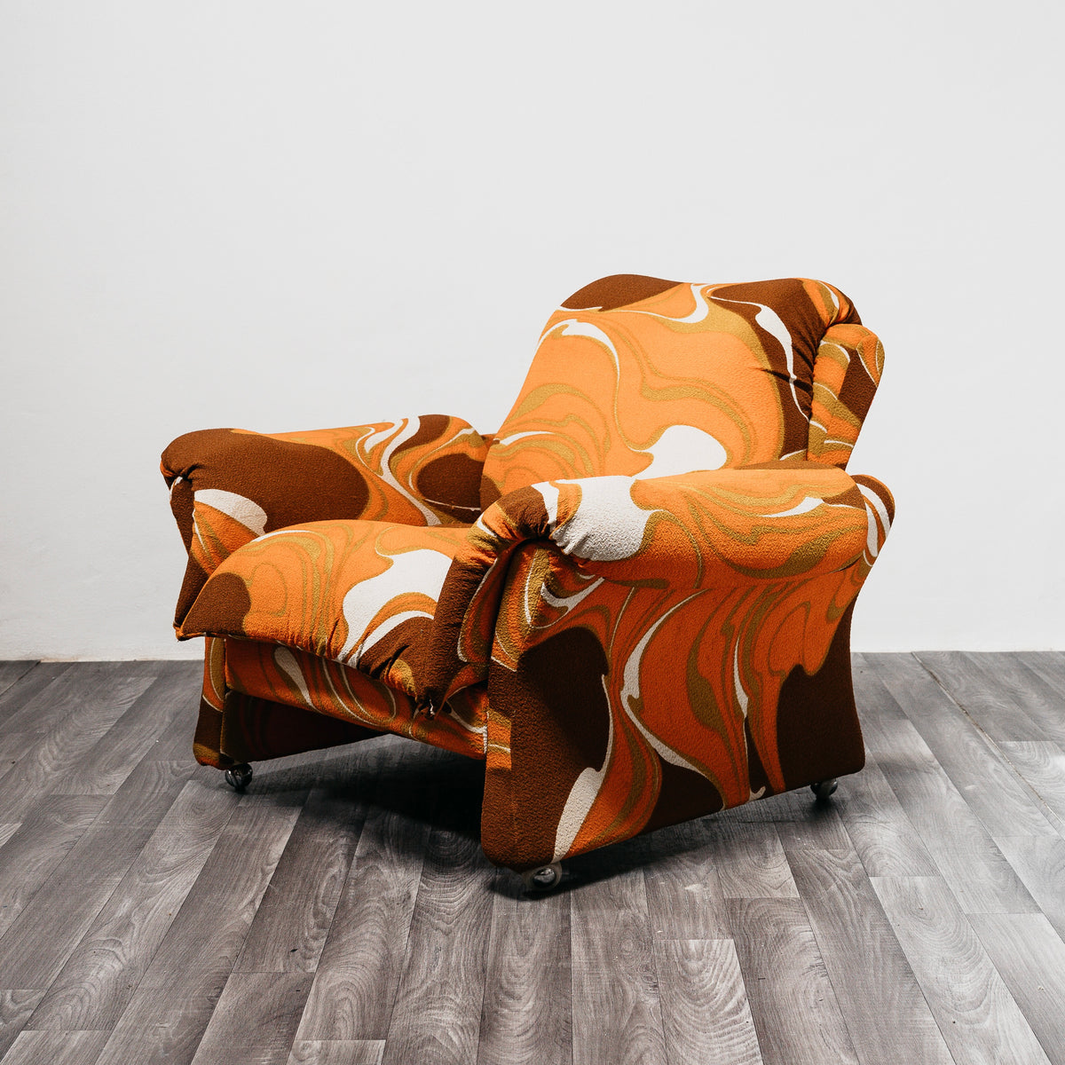 Coppia di Poltrone "Ionica" Guarnacci, Padovano e Vagnoni per 1P - Design Anni '70 Space Age