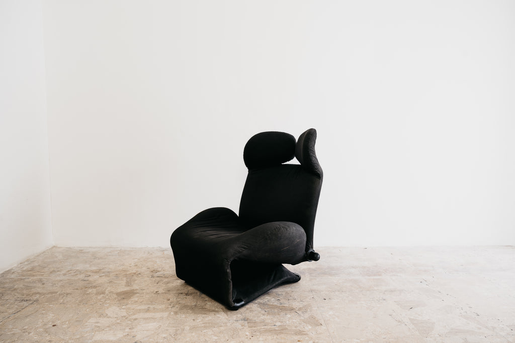 Poltrona Wink Cassina Toshiyuki Kita Vintage Anni 80 Chaiselongue Design Modernariato