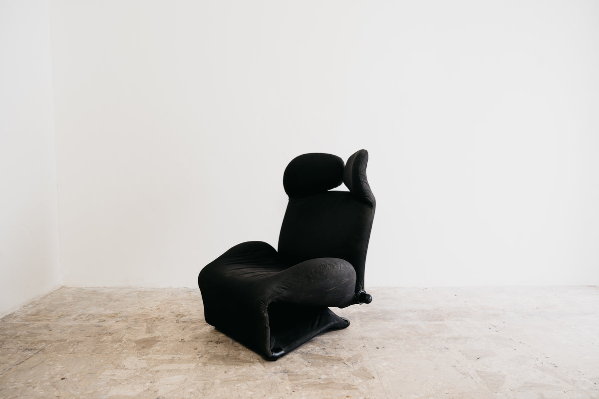 Poltrona Wink Cassina Toshiyuki Kita Vintage Anni 80 Chaiselongue Design Modernariato
