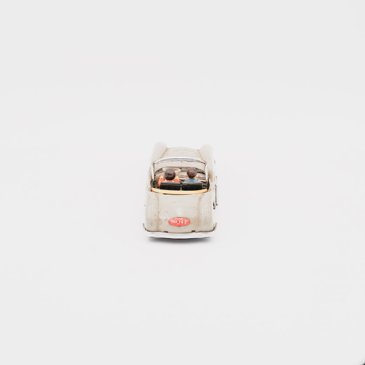 Automobilina Porsche 356 Speedster in Latta (Tin Toy) - Manifattura Cinese Vintage da Collezione
