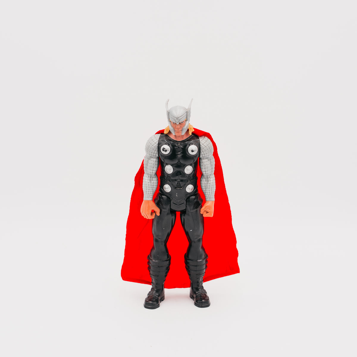 Action Figure Thor Marvel Hasbro 2013 Avengers con Mantello Giocattolo