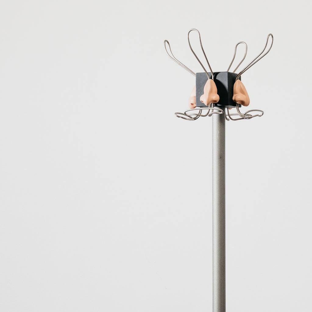 Ultra-Rare "Homage to Magritte" Sculptural Coat Rack by Antartidee, 1980s | Museum Quality