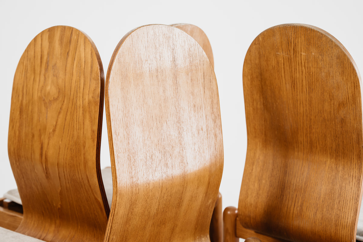 Set di 4 Sedie da Pranzo JYSK - Design Mid-Century Stile Scandinavo Anni '70