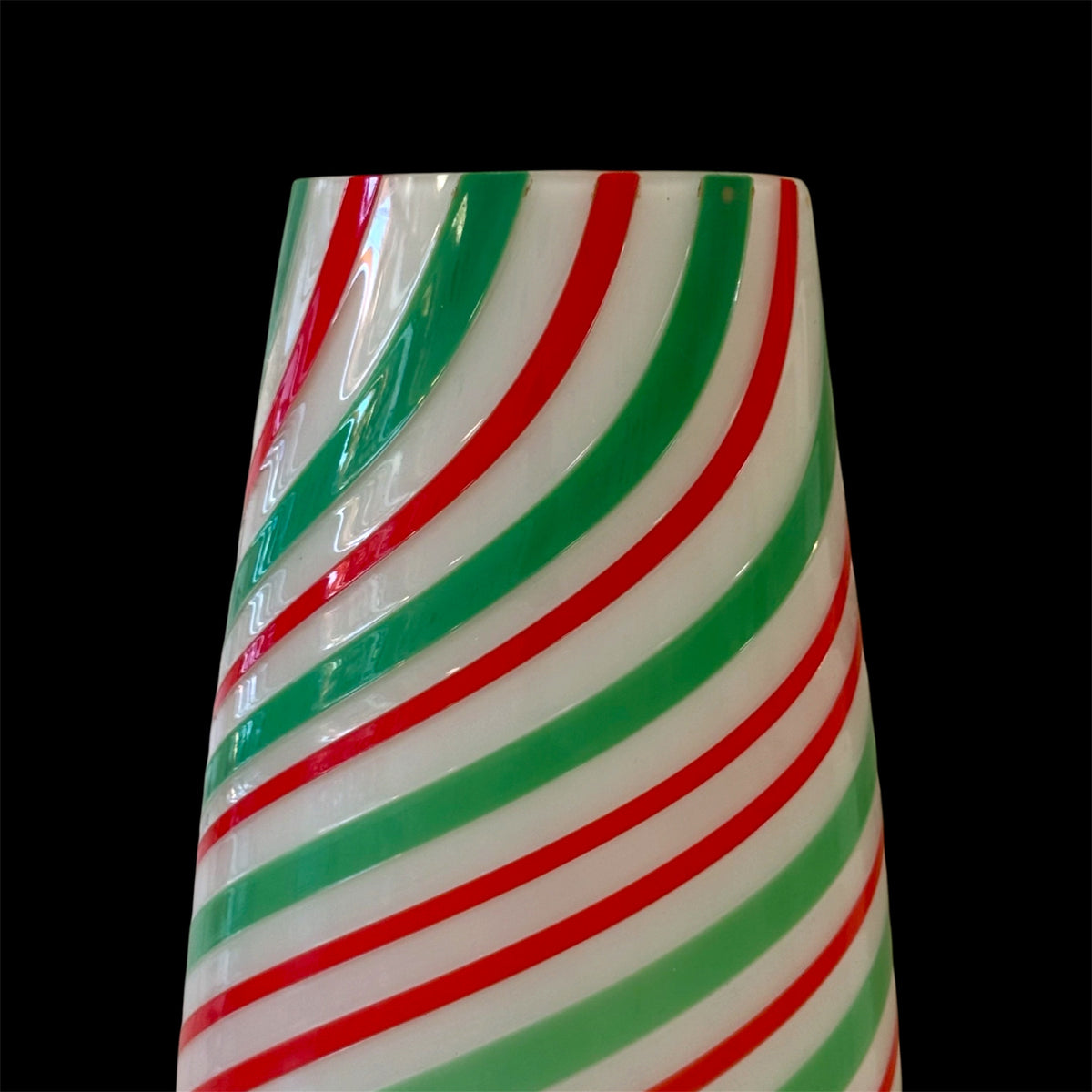 Vaso Monumentale Vintage Murano Anni 80 Multicolore Italy Design Venice 59 cm