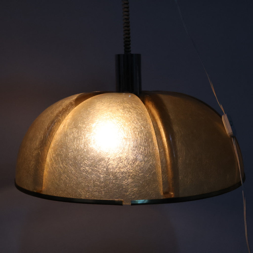 Lampada a Sospensione "S447" Luci Illuminazione - Idea Studio Tecno Design (Anni '70)