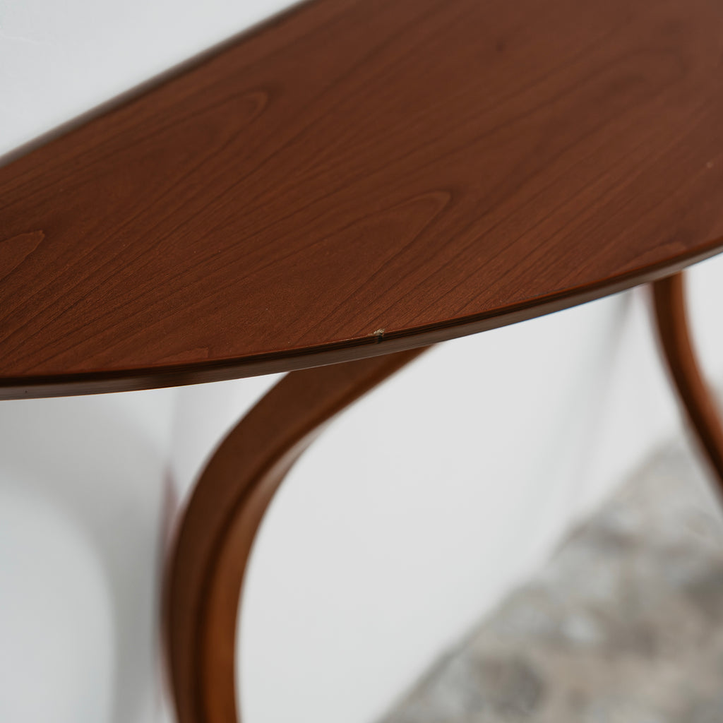 Tavolo Consolle Calligaris Modello Modi Vintage Anni 90 Legno Noce Modernariato