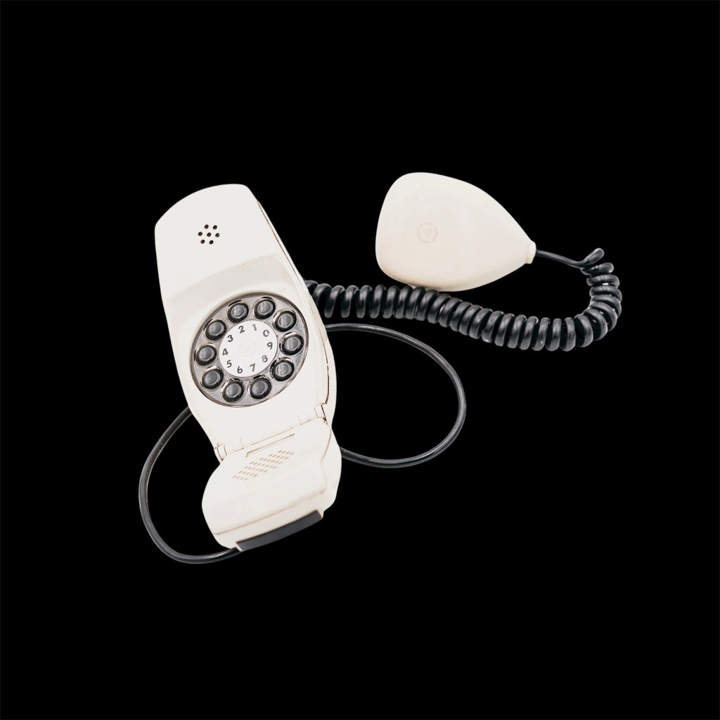 Telefono Grillo Vintage Siemens Anni 60 Design Zanuso Sapper Bianco Modernariato