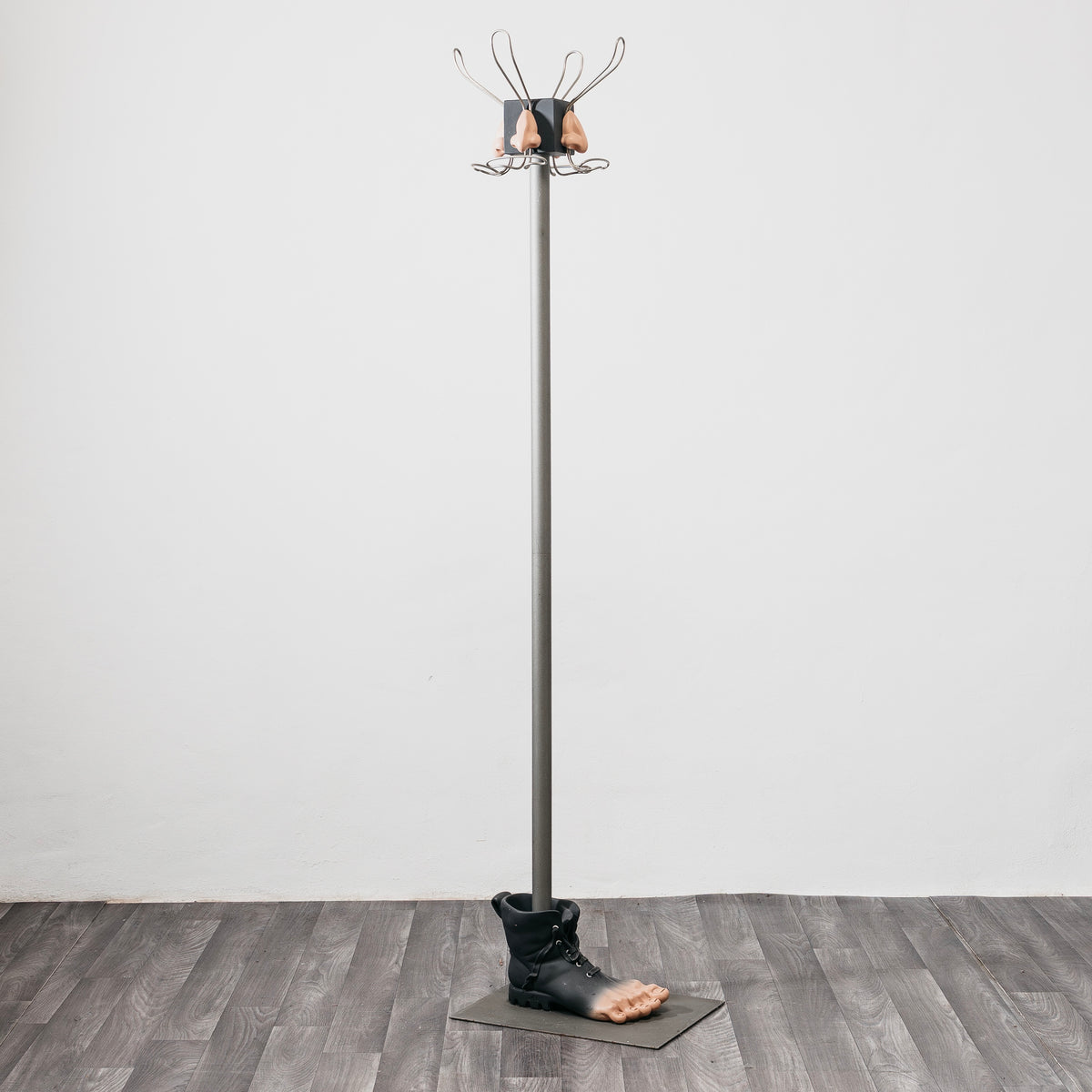 Ultra-Rare "Homage to Magritte" Sculptural Coat Rack by Antartidee, 1980s | Museum Quality