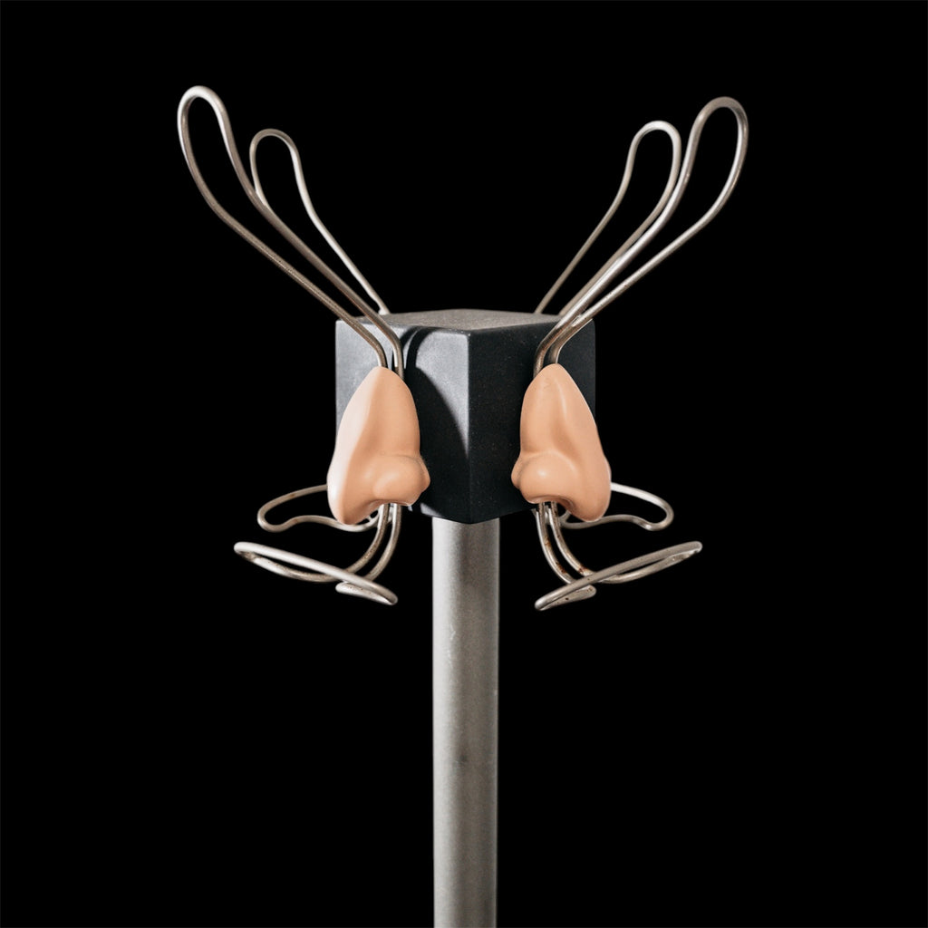 Ultra-Rare "Homage to Magritte" Sculptural Coat Rack by Antartidee, 1980s | Museum Quality
