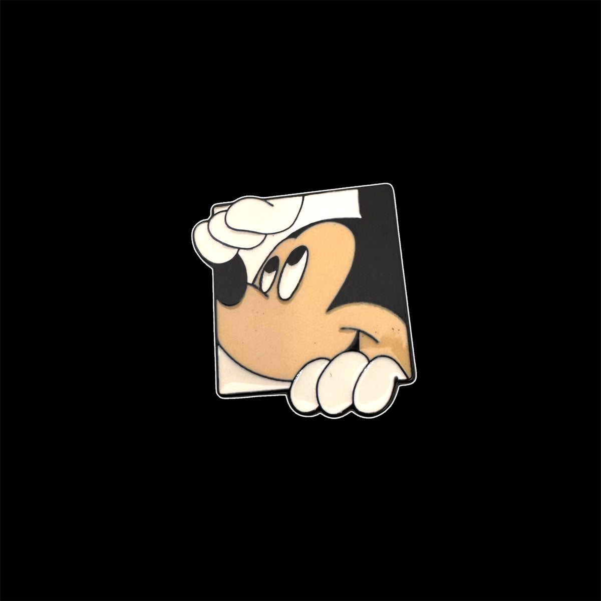 Spilletta in Metallo Smaltato - Topolino Curioso / Furtivo (Mickey Mouse)