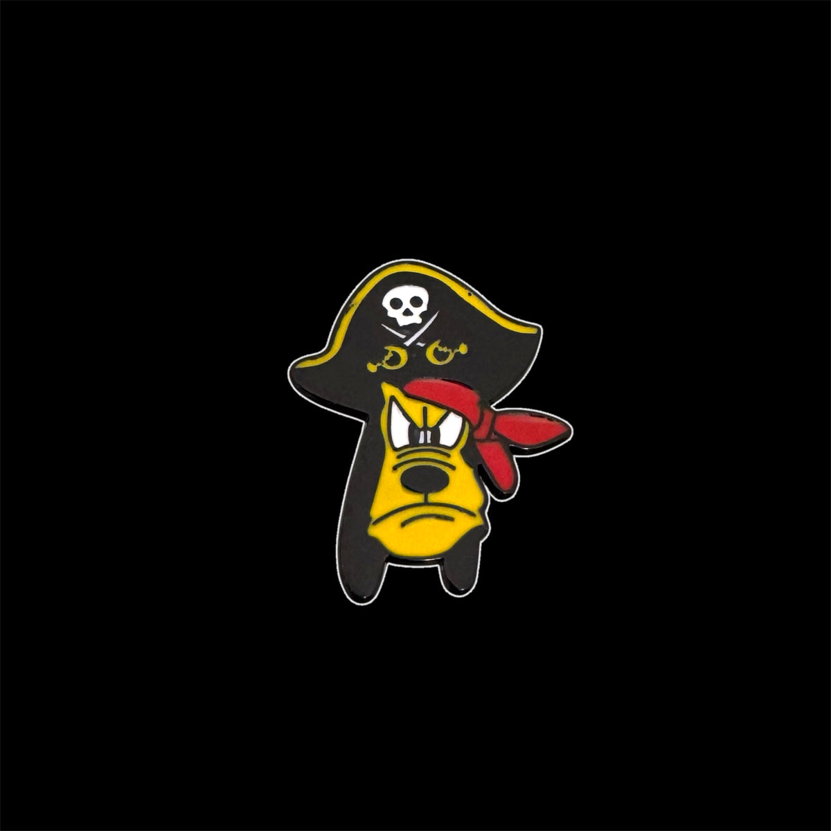 Spilletta in Metallo Smaltato - Pluto Pirata