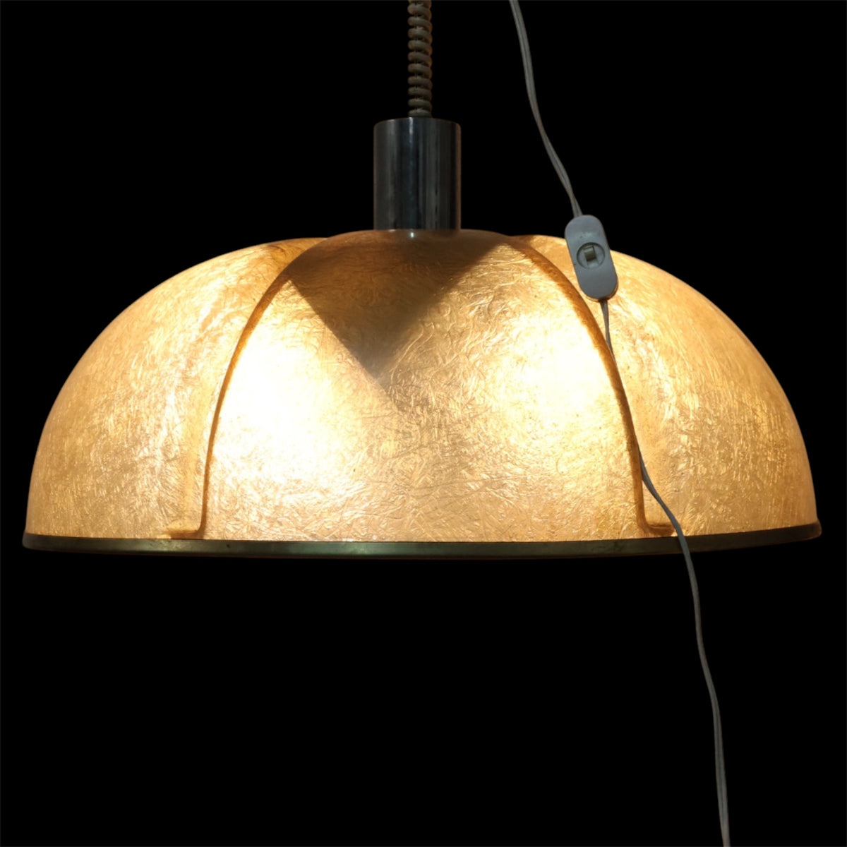 Lampada a Sospensione "S447" Luci Illuminazione - Idea Studio Tecno Design (Anni '70)