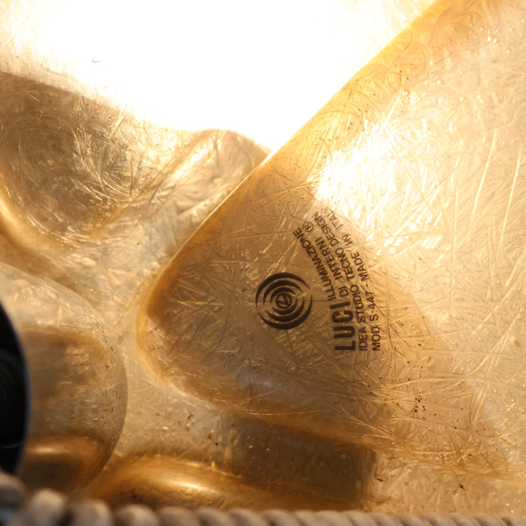Lampada a Sospensione "S447" Luci Illuminazione - Idea Studio Tecno Design (Anni '70)