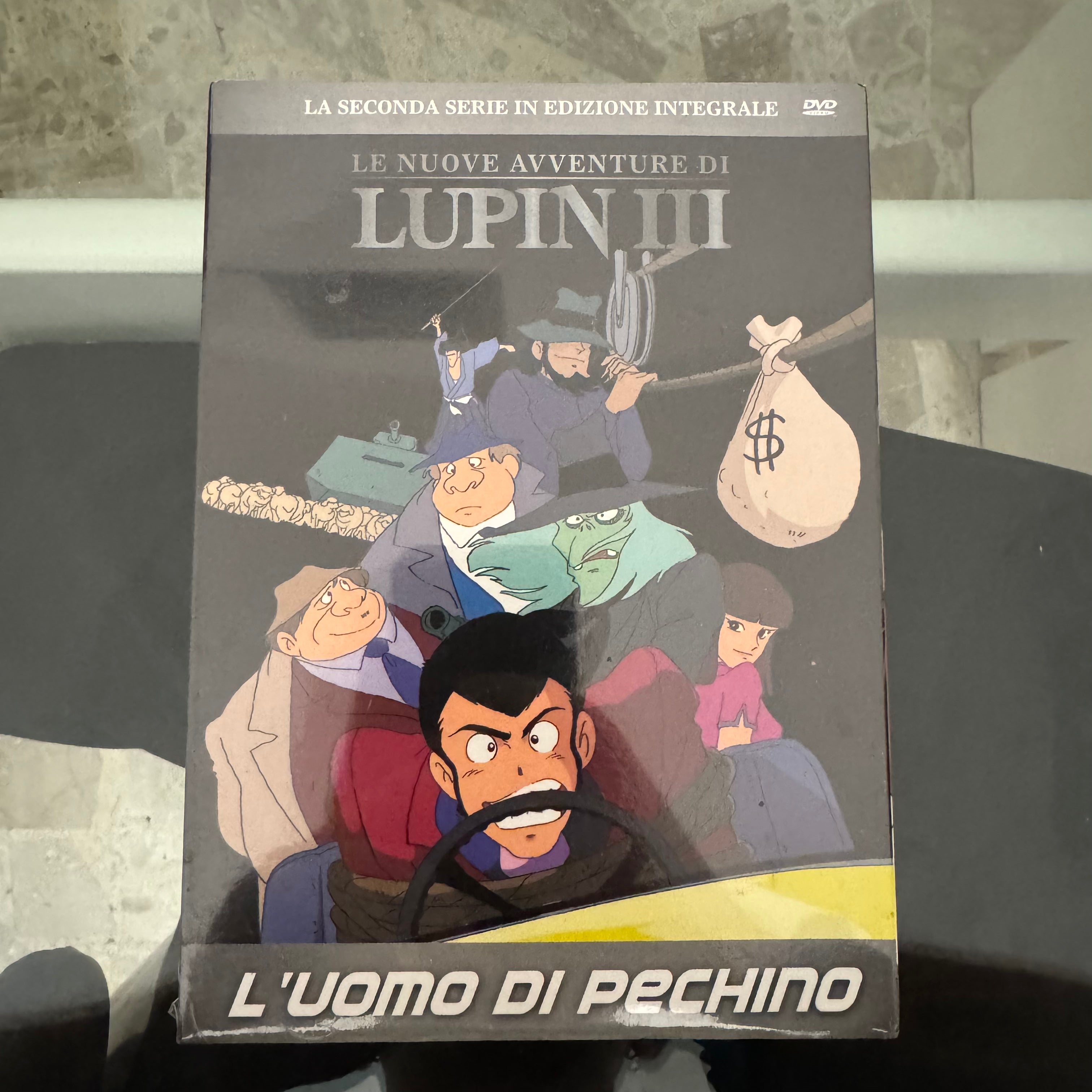 DVD N° 9 Le Nuove Avventure di Lupin III - L'Uomo di Pechino - Edizione Integrale - Sigillato
