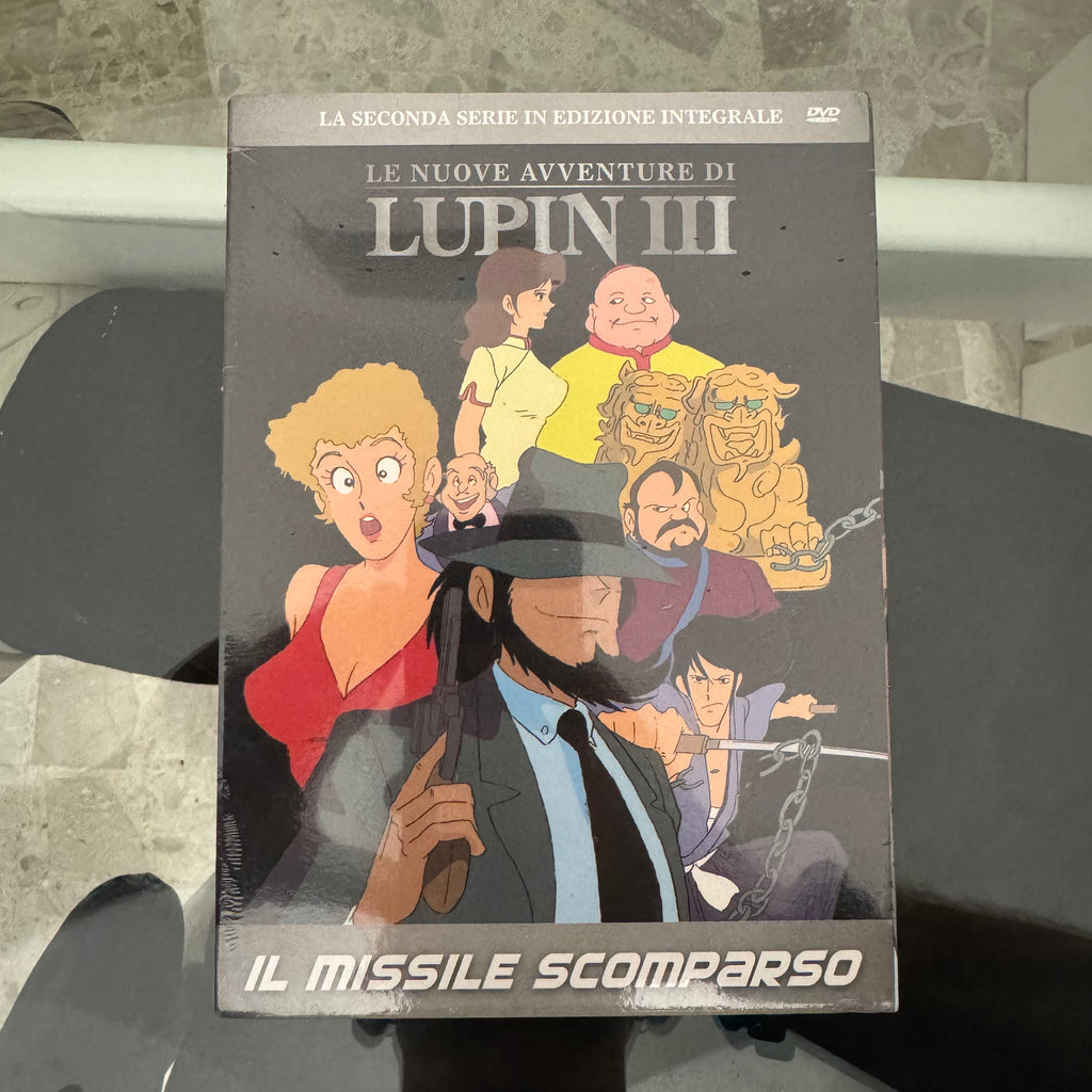 DVD Lupin III N. 8 Il Missile Scomparso Seconda Serie TV Edizione Integrale NUOVO SIGILLATO