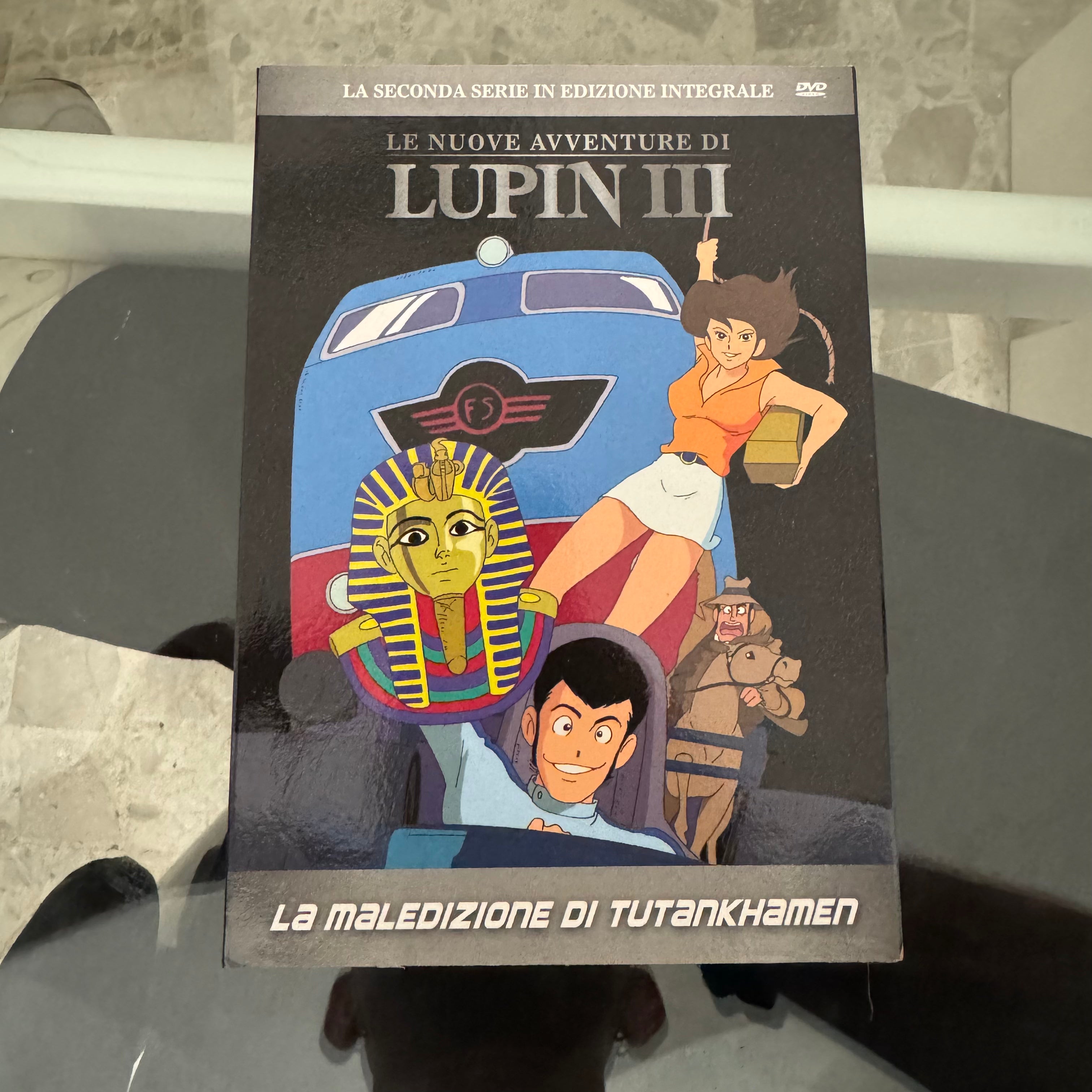 DVD Lupin III N. 2 La Maledizione di Tutankhamen Seconda Serie TV Edizione Integrale USATO PERFETTO