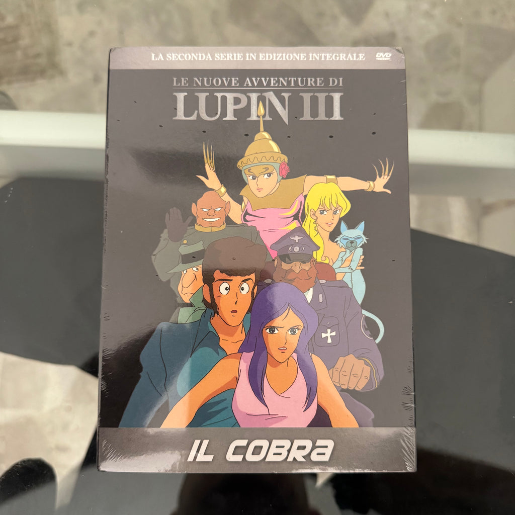 DVD Lupin III N. 10 Il Cobra Seconda Serie TV Edizione Integrale NUOVO SIGILLATO