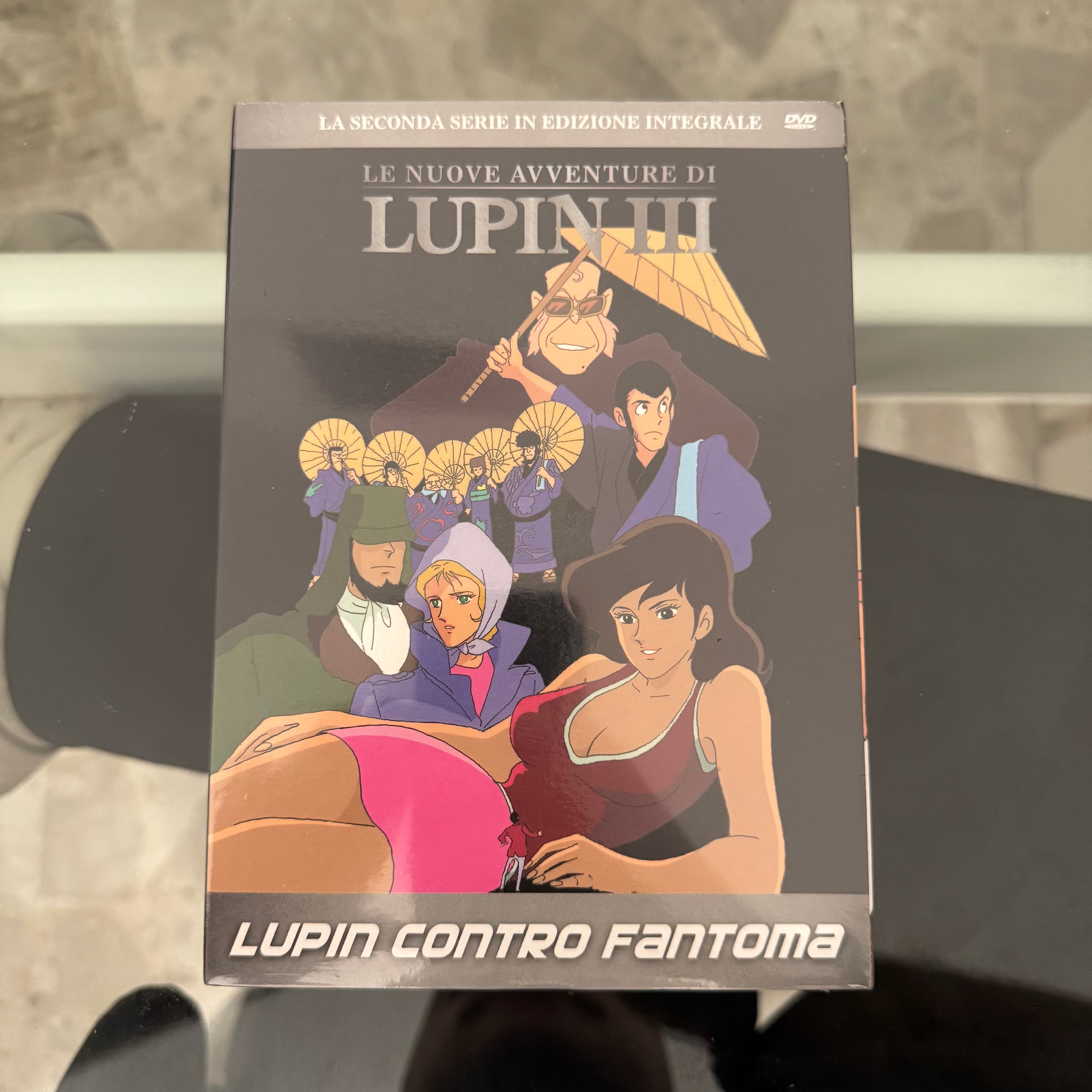 DVD Lupin III N. 11 Lupin contro Fantoma Seconda Serie TV Edizione Integrale NUOVO SIGILLATO