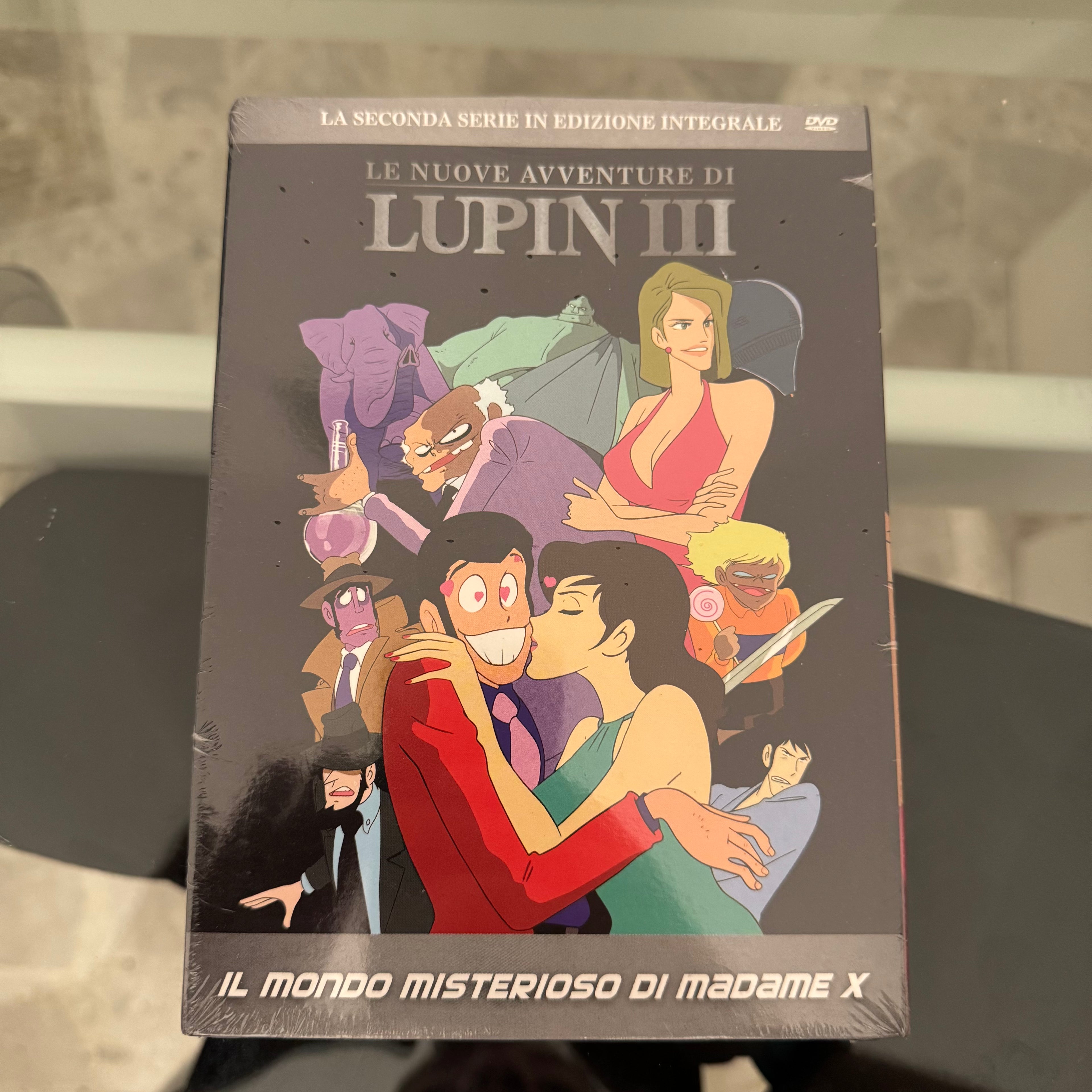 DVD Lupin III N. 12 Il Mondo Misterioso di Madame X Seconda Serie TV Edizione Integrale NUOVO SIGILLATO