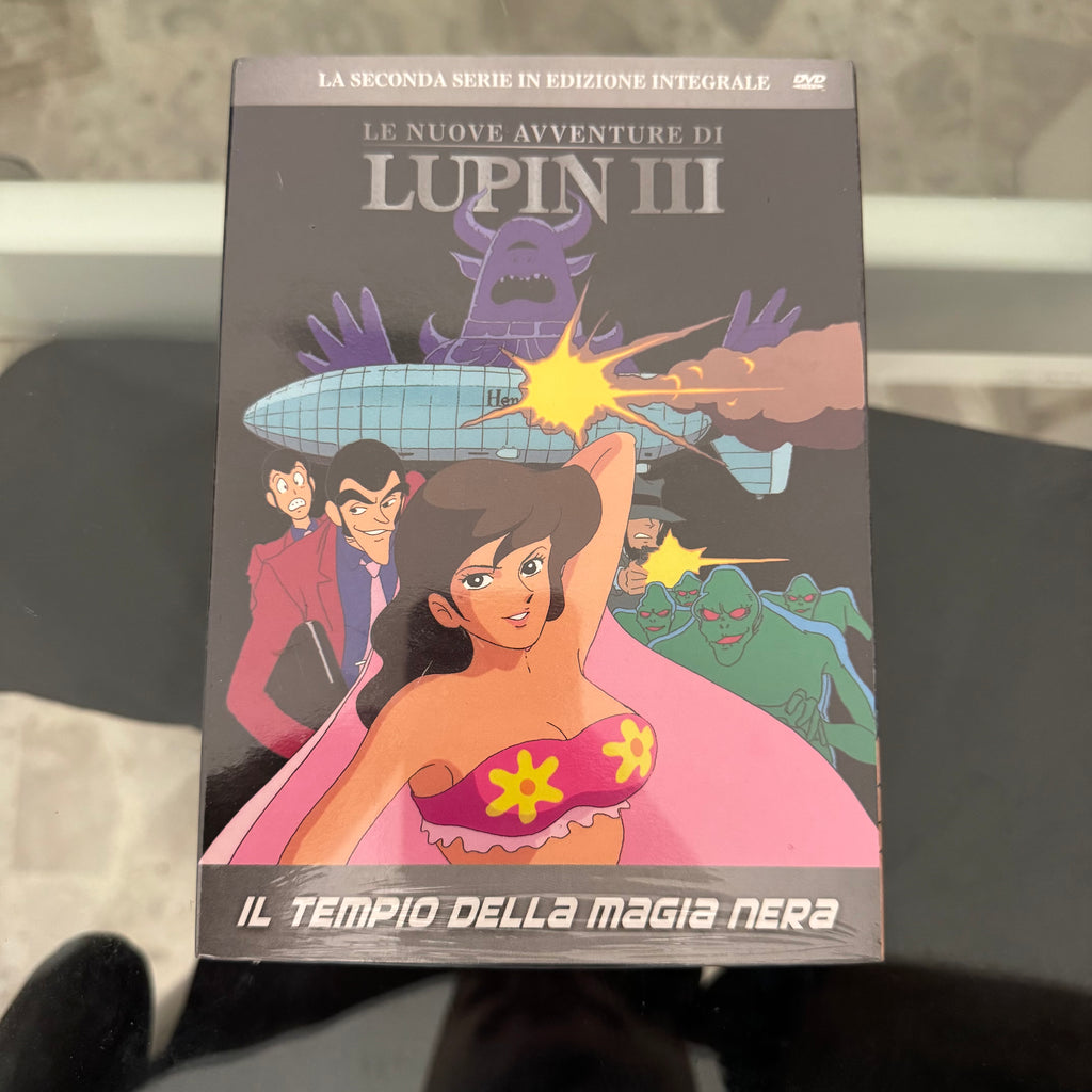 DVD Lupin III N. 3 Il Tempio della Magia Nera Seconda Serie TV Edizione Integrale NUOVO SIGILLATO