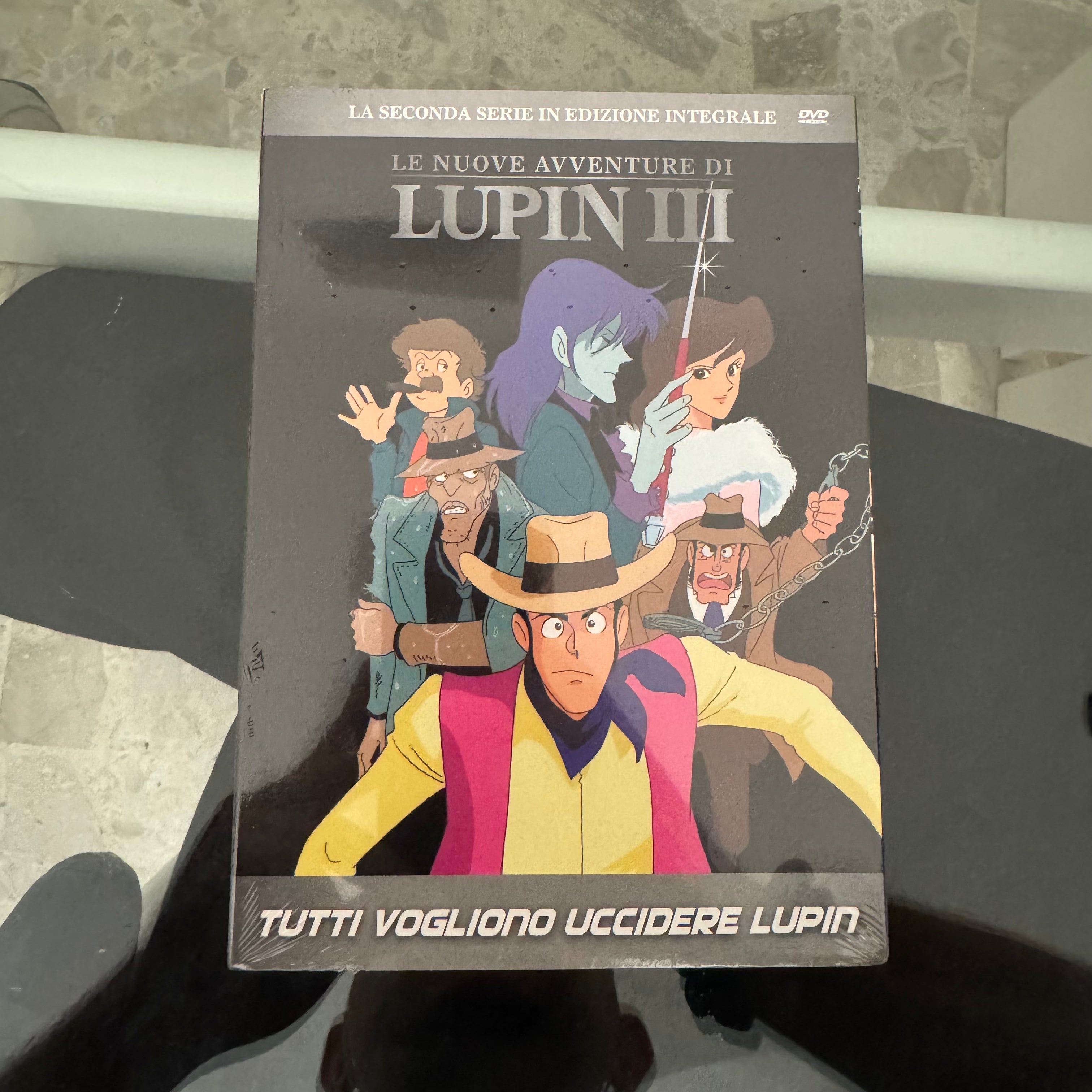 DVD Lupin III N. 16 Tutti Vogliono Uccidere Lupin Seconda Serie TV Edizione Integrale NUOVO SIGILLATO