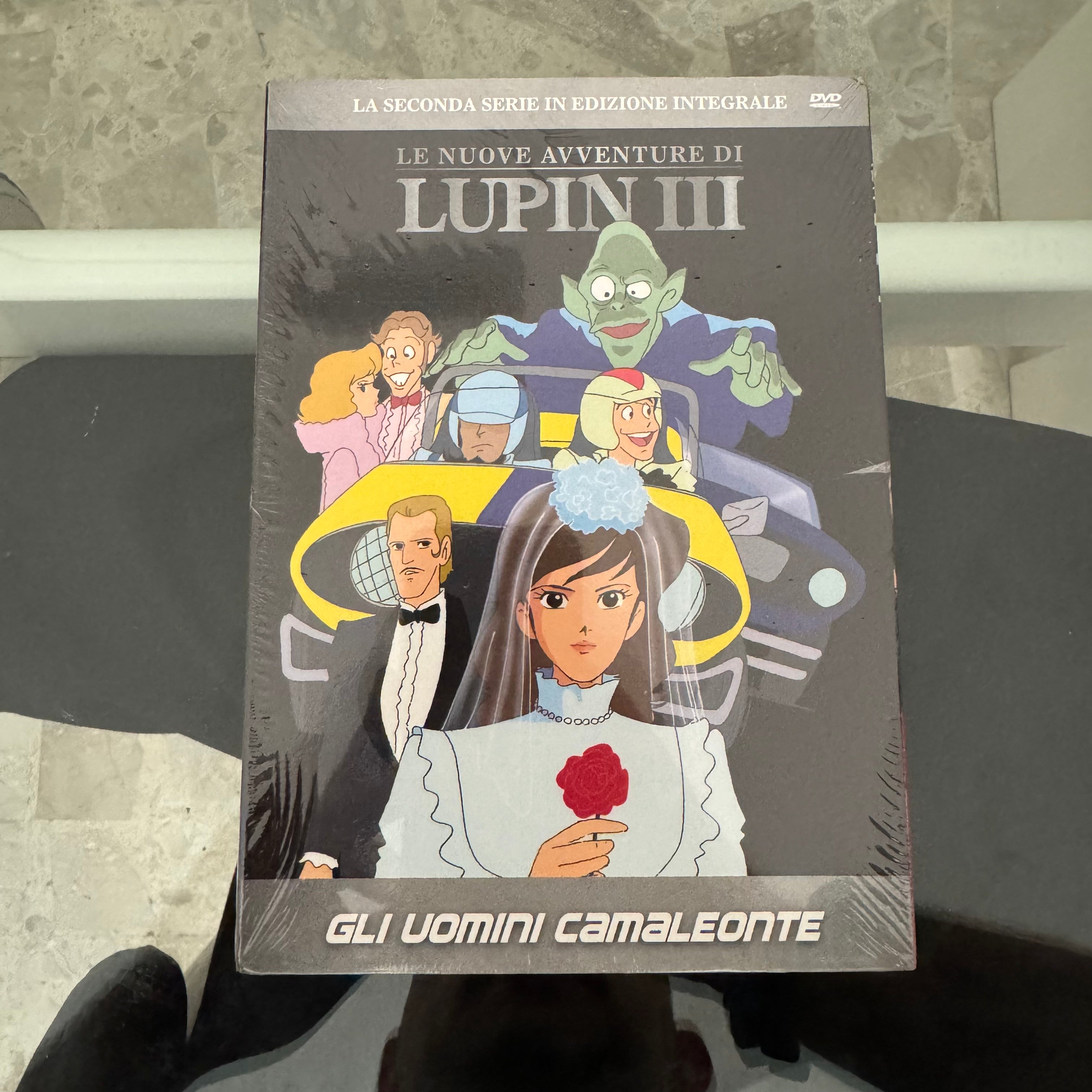 DVD Lupin III N. 15 Gli Uomini Camaleonte Seconda Serie TV Edizione Integrale NUOVO SIGILLATO