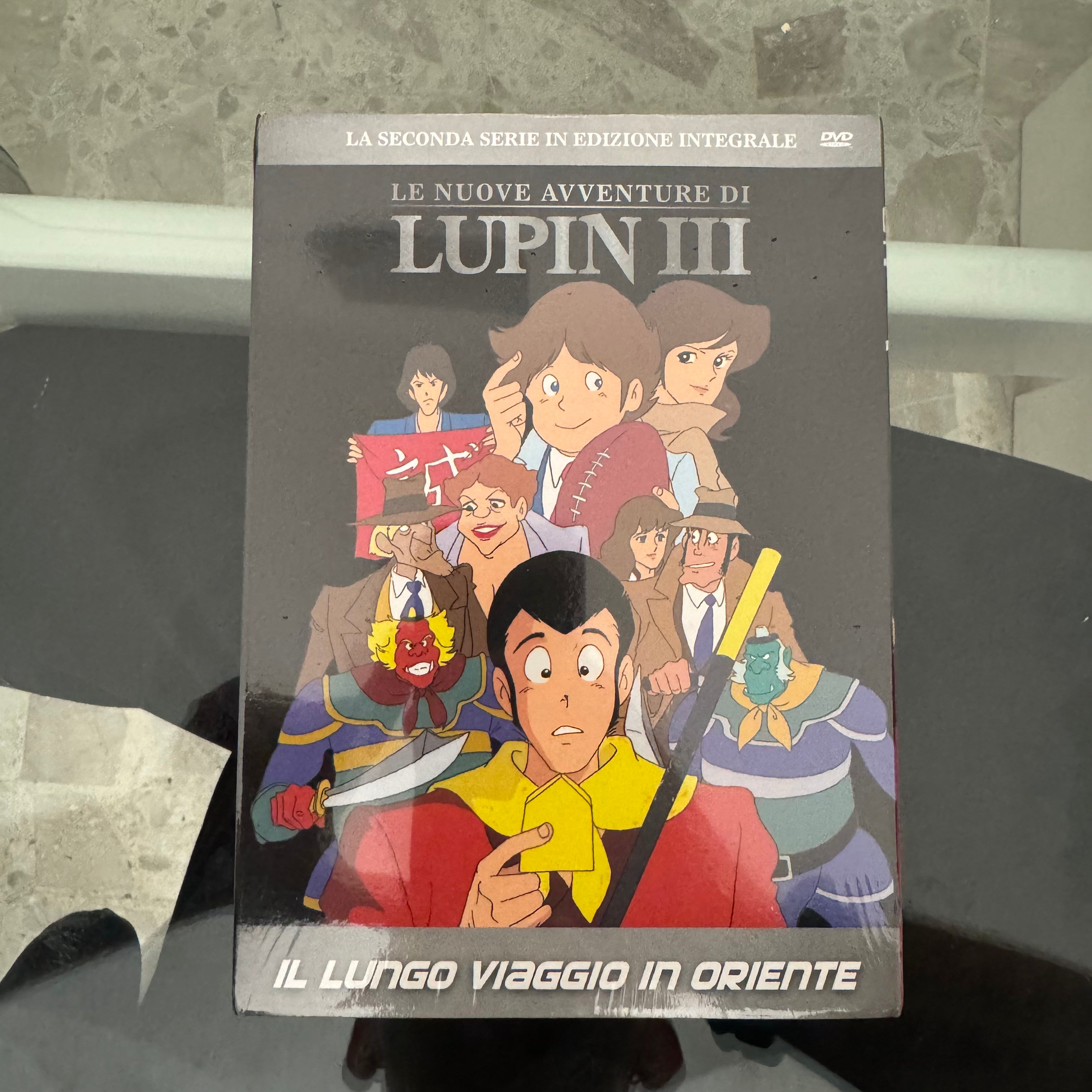 DVD Lupin III N. 14 Il Lungo Viaggio in Oriente Seconda Serie TV Edizione Integrale NUOVO SIGILLATO