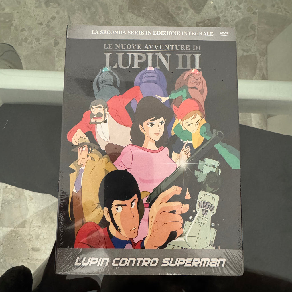 DVD Lupin III N. 19 Lupin contro Superman Seconda Serie TV Edizione Integrale NUOVO SIGILLATO