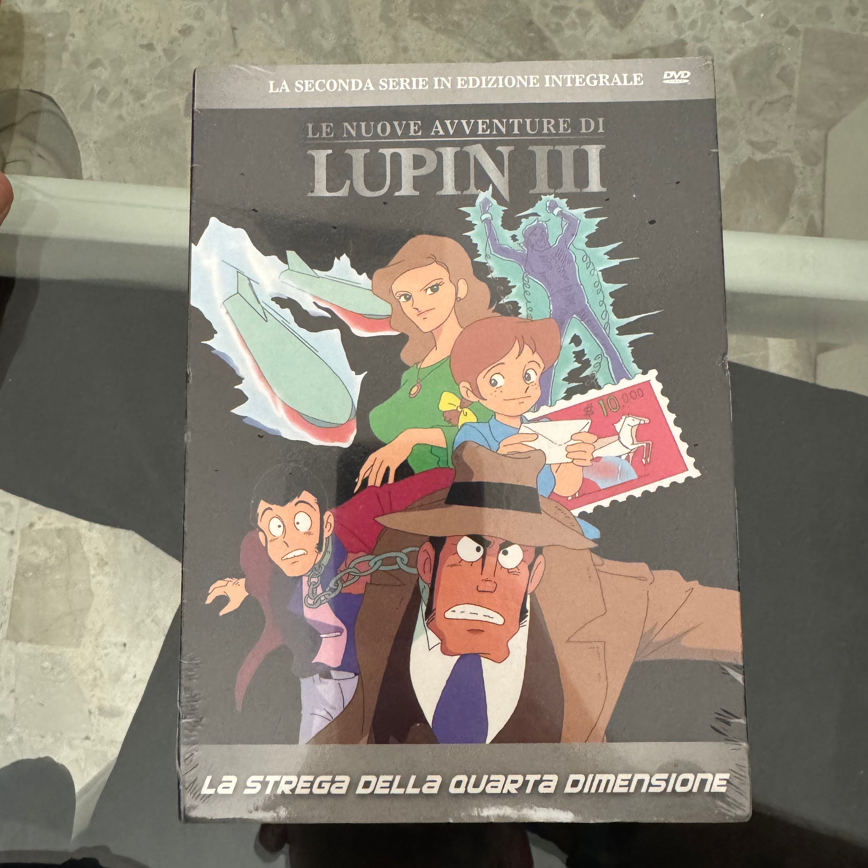 DVD Lupin III N. 5 La Strega della Quarta Dimensione Seconda Serie TV Edizione Integrale NUOVO SIGILLATO