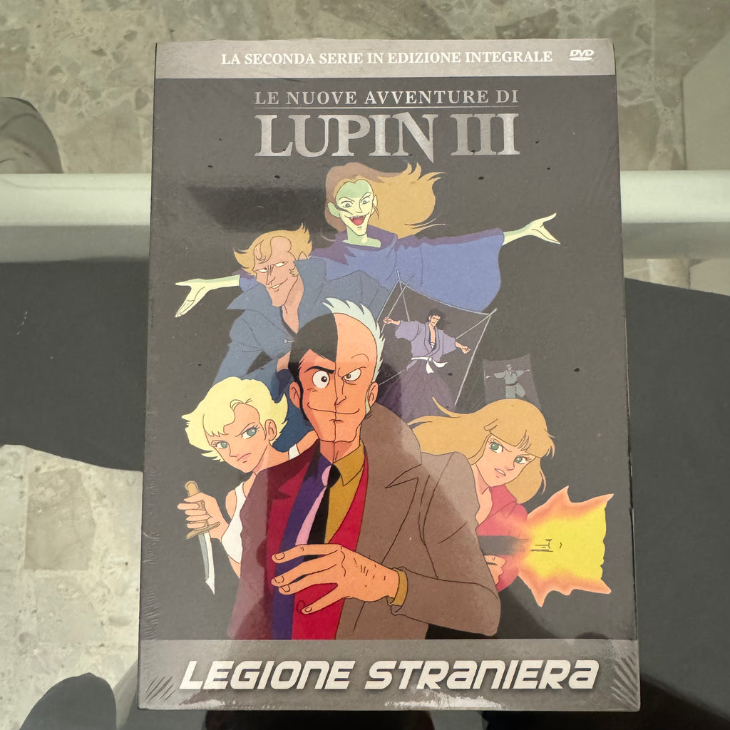 DVD Lupin III N. 6 Legione Straniera Seconda Serie TV Edizione Integrale NUOVO SIGILLATO