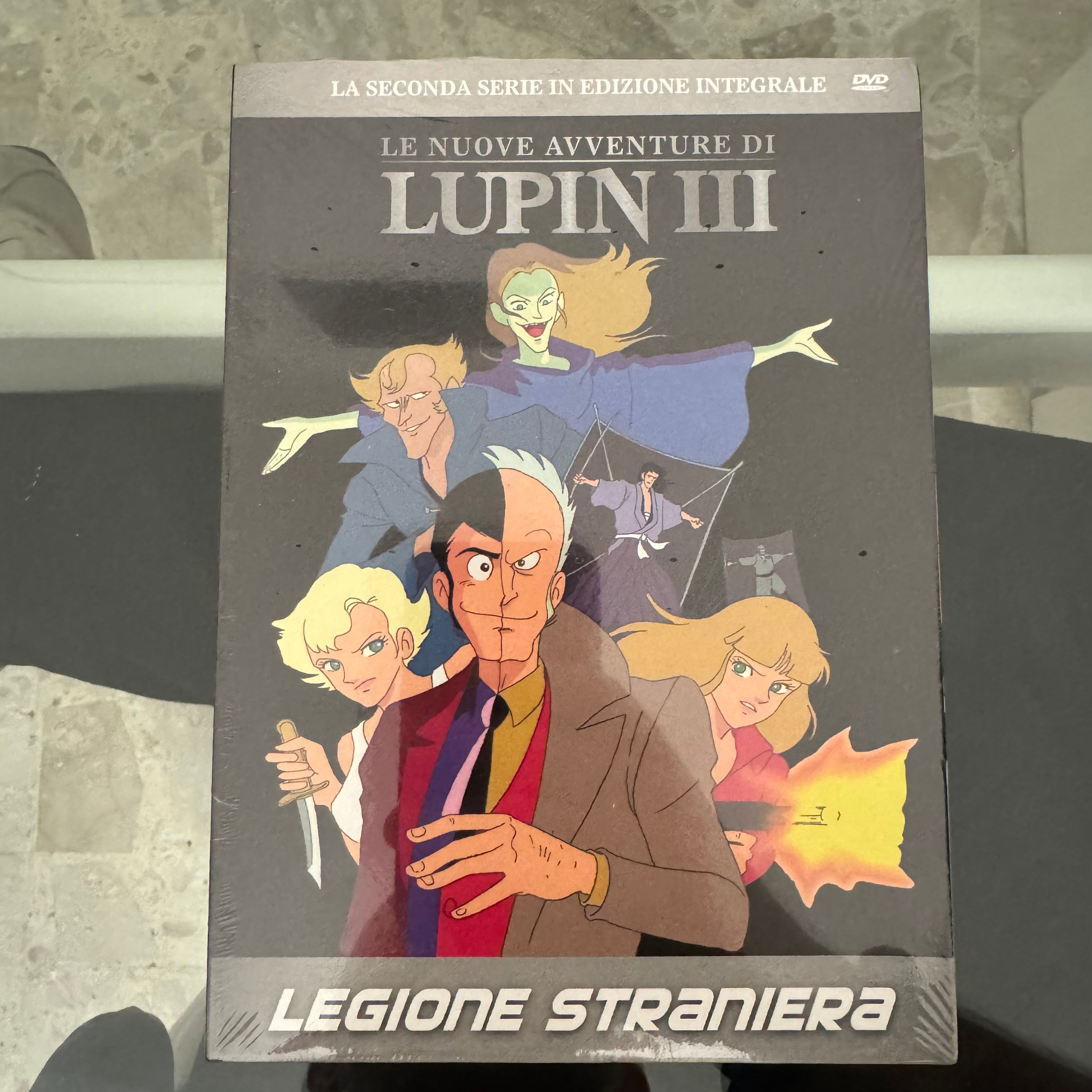 DVD Lupin III N. 6 Legione Straniera Seconda Serie TV Edizione Integrale NUOVO SIGILLATO