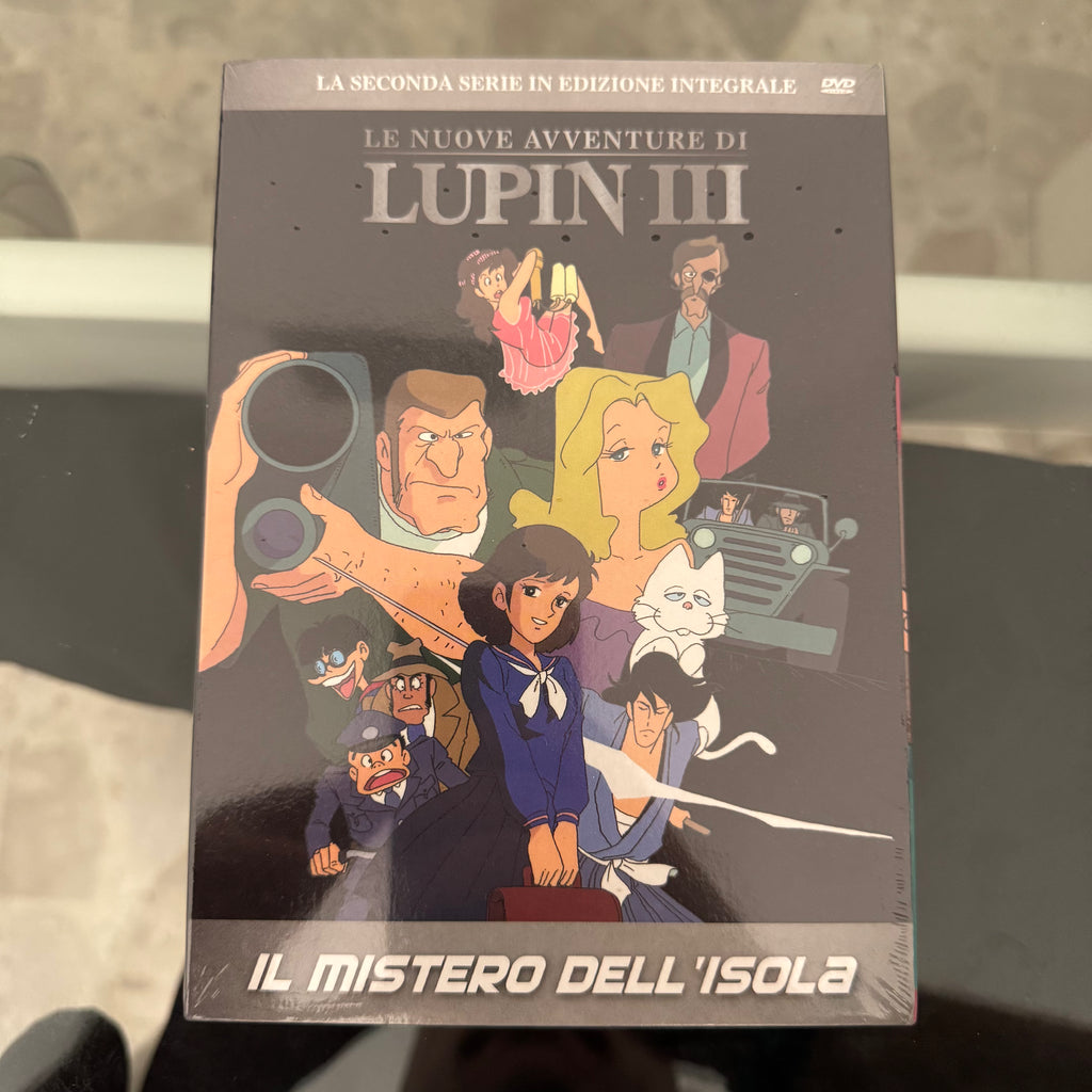 DVD Lupin III N. 21 Il Mistero dell'Isola Seconda Serie TV Edizione Integrale NUOVO SIGILLATO