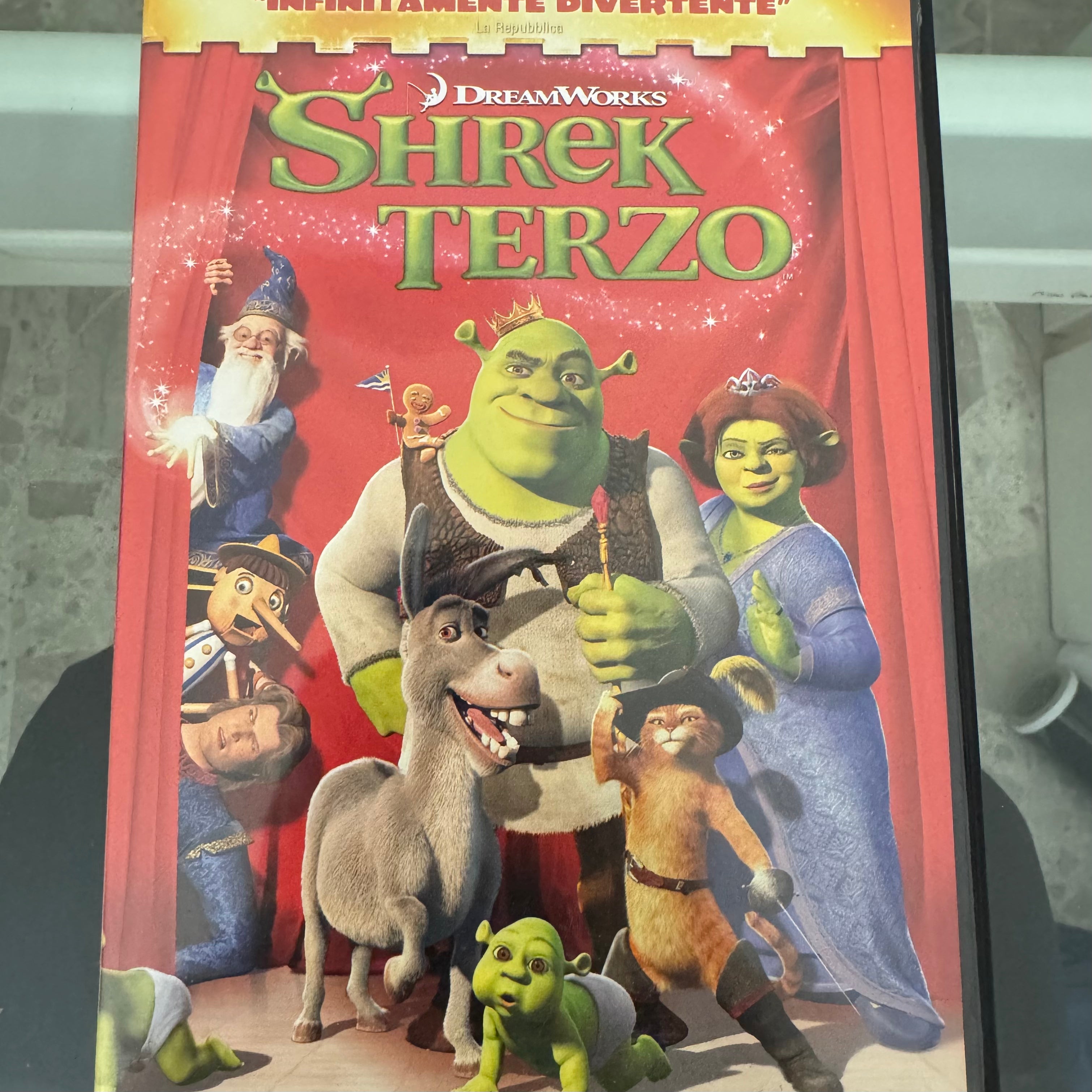 DVD Shrek Terzo DreamWorks Edizione Film d'Animazione USATO BUONE CONDIZIONI